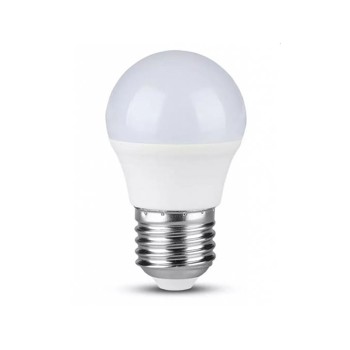 LED žárovka E27 5,5W - teplá bílá